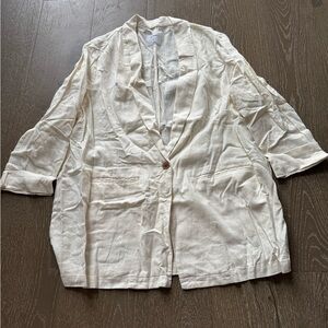 Old Navy linen-blend blazer